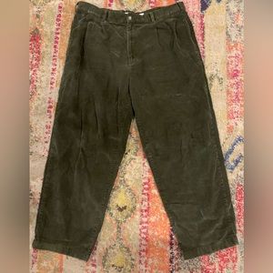 Green Corduroy Pants